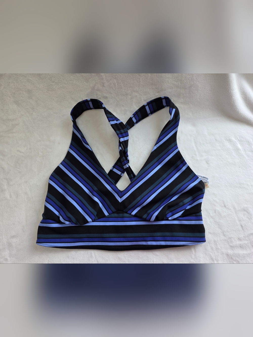Free People Stripped Workout Bra L